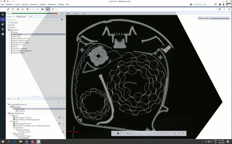 Die Computertomografie unterstützt die zerstörungsfreie Inspektion in der Endmontage.